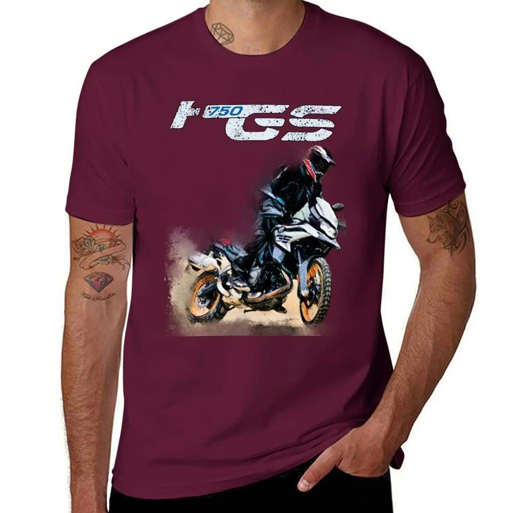 F 750 GS Premium Adventure Big Trail Μπλουζάκι για αγόρια με στάμπα ζώων γρήγορου στεγνώματος καλοκαιρινό τοπ μπλουζάκια ανδρικά με στάμπα hip hop