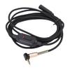 Headphone Extension Cable 3.5mm Sound Stereo Extender Cord Nylon Wire with Volume Control for Earphones