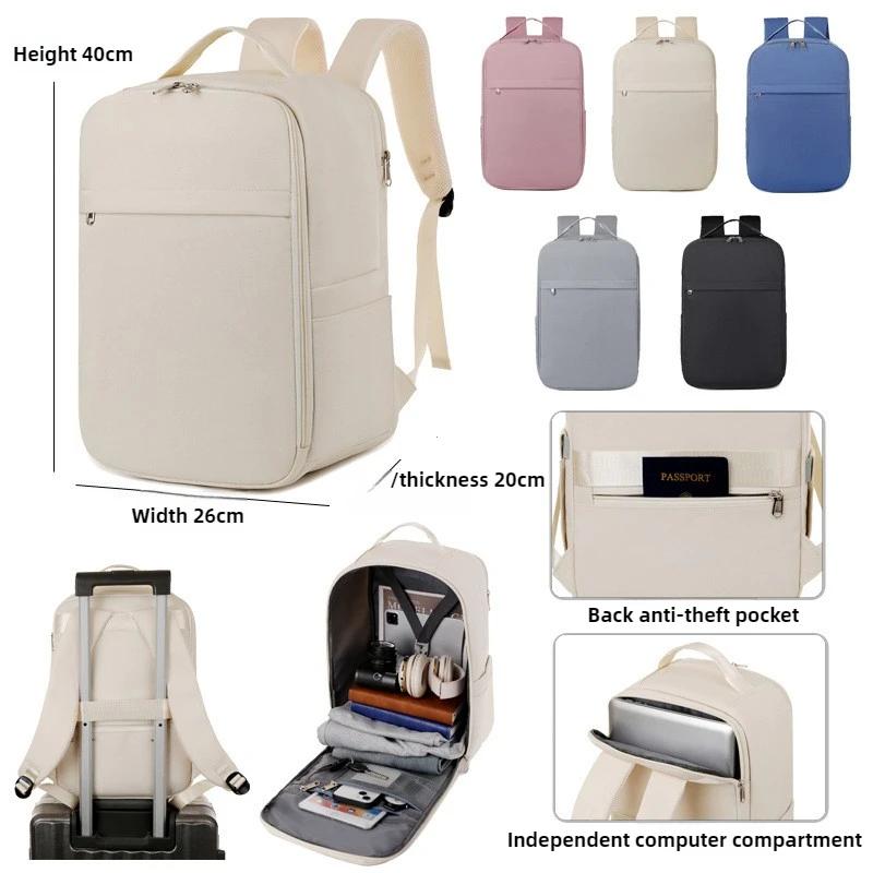 Men Women 40x20x25 Cabin Bag Outdoor Travel Lightweight Hand Luggage Backpack Short-Distance Backpack Business Computer Bag