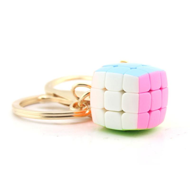 Yongjun 3x3 Magic Cube Брелок 2,0 см Мини-куб-головоломка со скоростью ...