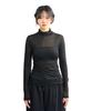 Digeunolusileu See-Through Wool Turtleneck Long Sleeve