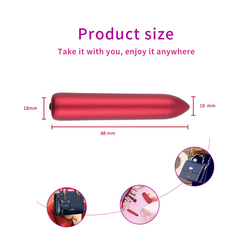 LEVETT 16 Speeds Mini Bullet Vibrators For Women USB Vibrating Clitoris Stimulator Finger Dildo Lipstick Vibrator Sex Toys Shop