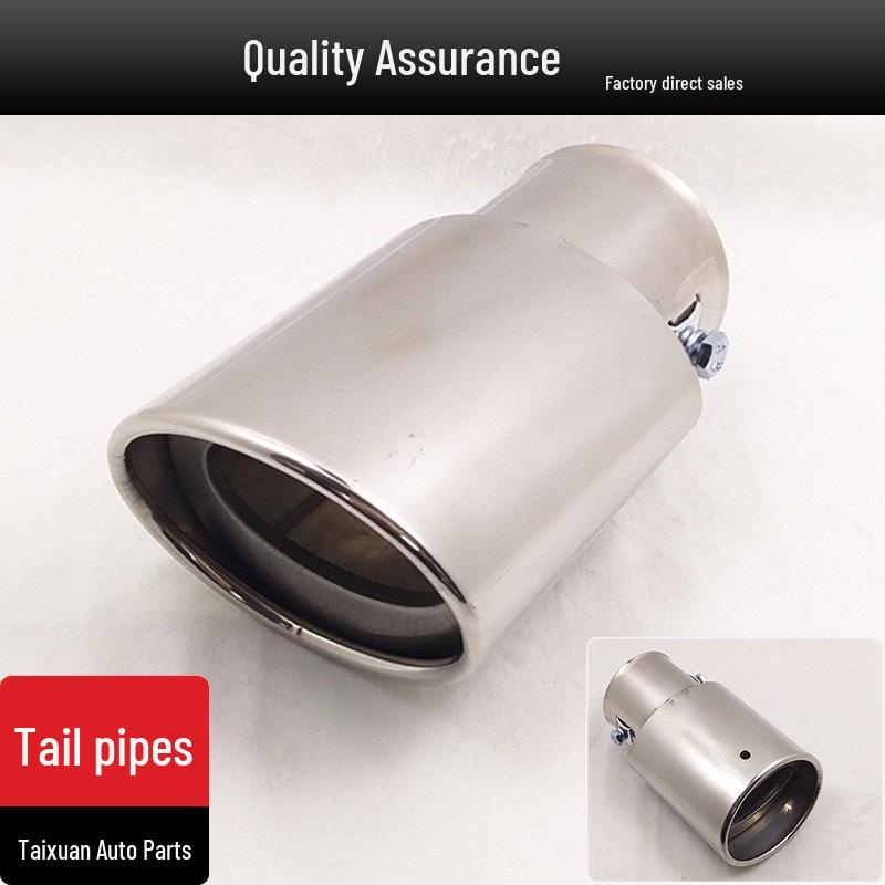 Stainless Steel Tailpipe for Sunny, Tiida, Suzuki, BYD, Elysee, Fengshen, Crider, Lingyu