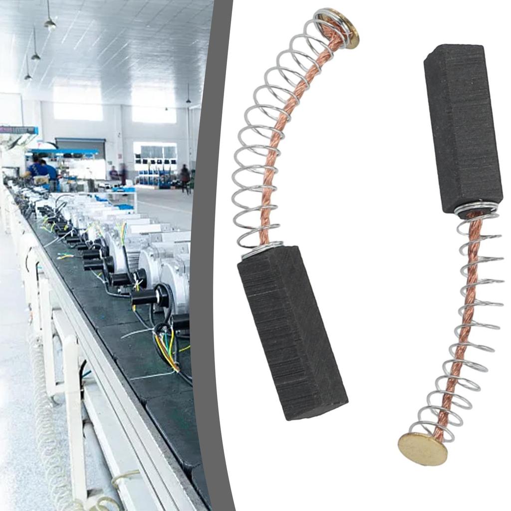 20mmx6mmx5mm Carbon Brushes Accessories Carbon + Metal Part