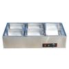 Aokewen B1 Commercial Countertop 2-Basin Food Warmer