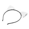 Reversible Sequin Cat Ears Headband Shiny Cat Ear Hair Hoops Women S Kitty Hair Accessories