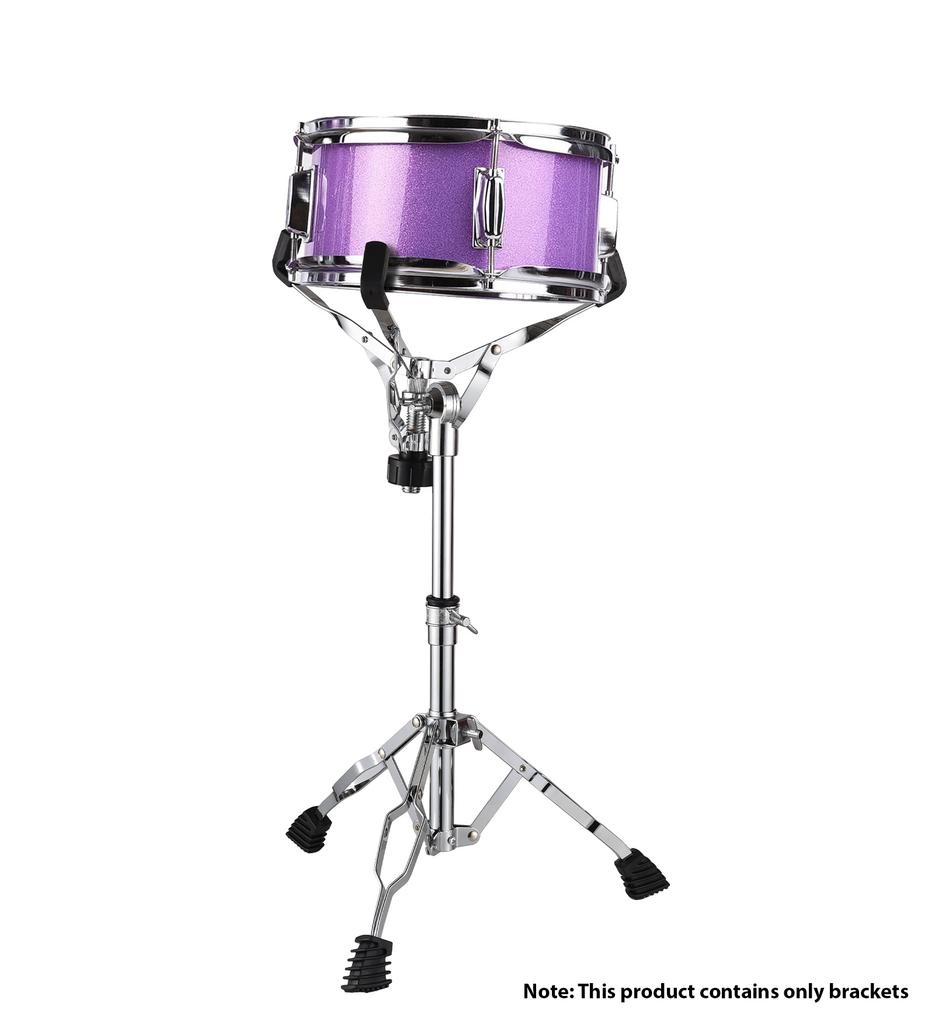 Snare Drum Stand Foldable Detachable Bracket 22mm Pipe Diameter Adjustable Height Tripod Snare Stand Fit for 10 To 14