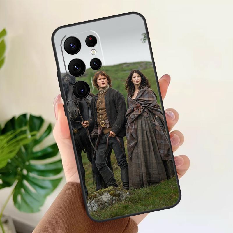 Outlander Soft Case For Samsung Galaxy S25 S21 S22 S23 S24 Ultra S9 S10 Plus S20 FE S24 FE Phone Cover