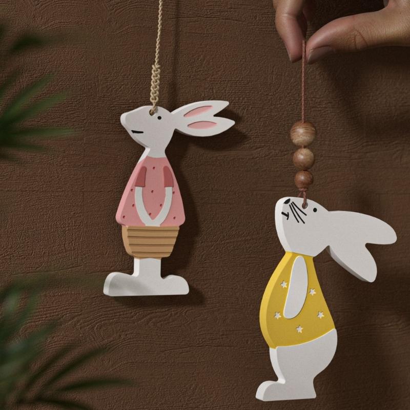 Flexible Silicone Craft Mold Ornament Moulds for Rabbit Shaped Pendant Easy to Use and Clean for Handmade Accessories