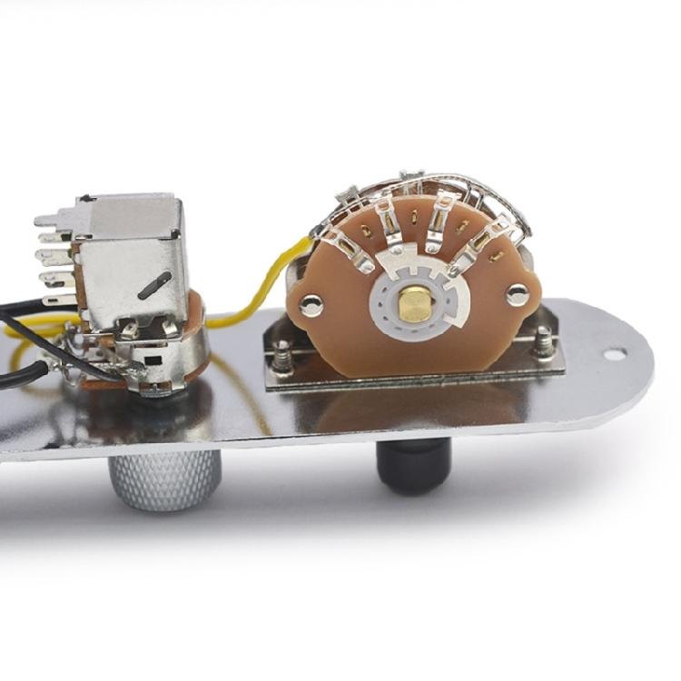 Multifuntional Guitar Control Plate with Push Pull Wiring Guitar Part Guitar Accessories for Dynamic Sound and Easy Use