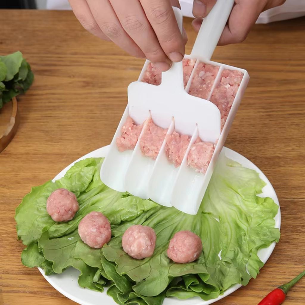 Household Meatball Maker Tool Multifunctional Shrimp Slider Round Ball Mold