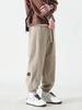 Dingfengbaoluo Men's Japanese Style Loose Cargo Jogger Pants