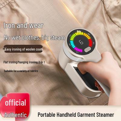 Portable Handheld Steam Iron & Ironing Board: Compact Home and Dorm Iron for Quick Wrinkle Removal