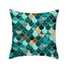 Green Series Cushion Cover Eye Geometry Abstract Pillow Case Decorative Sofa Pillow Covers Home Decor Throw Pillowcase