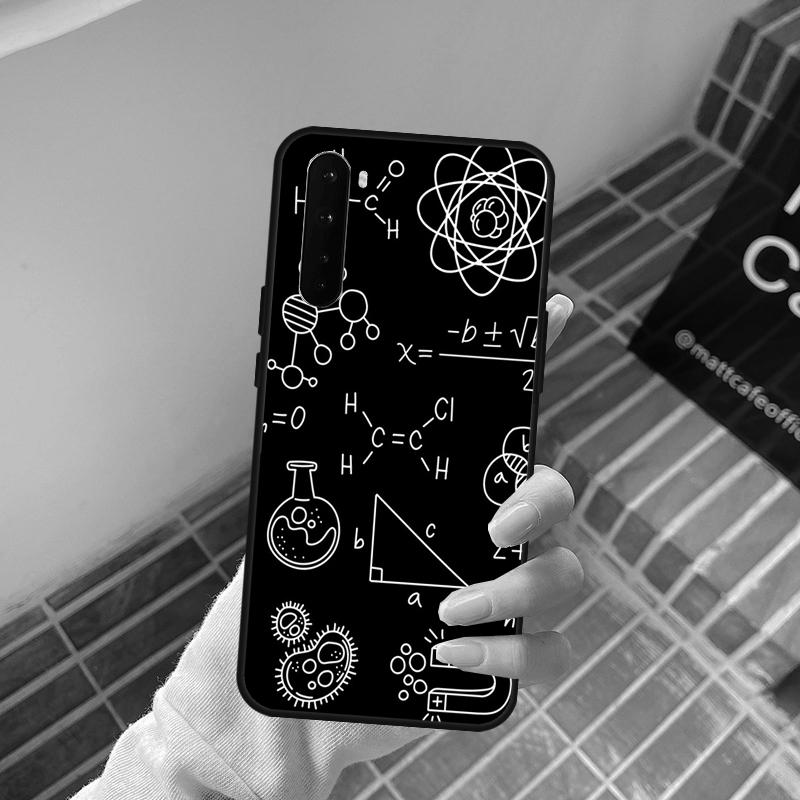 Physics Chemical Mathematics Case For OnePlus 15 13 12 11 10T 13T 10R 12R 13R OnePlus Nord 5 CE 2 3 4 Lite N20 N30 Cover