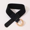 Simple and Versatile Waist Seal Fashion Elastic Elastic Large Size Waist Belt E-commerce Women's Waist Seal