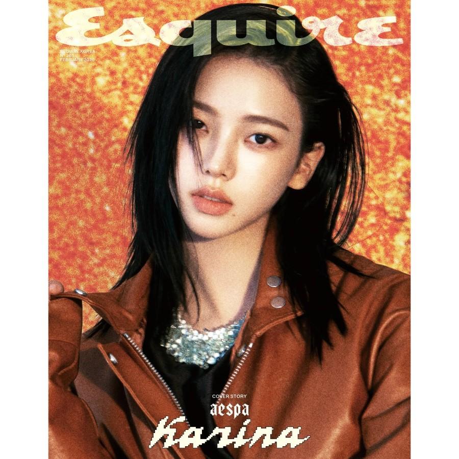 ESQUIRE Korea 2026 February Aespa Karina Son Jong-Won LNGSHOT, KPOP, KSTAR