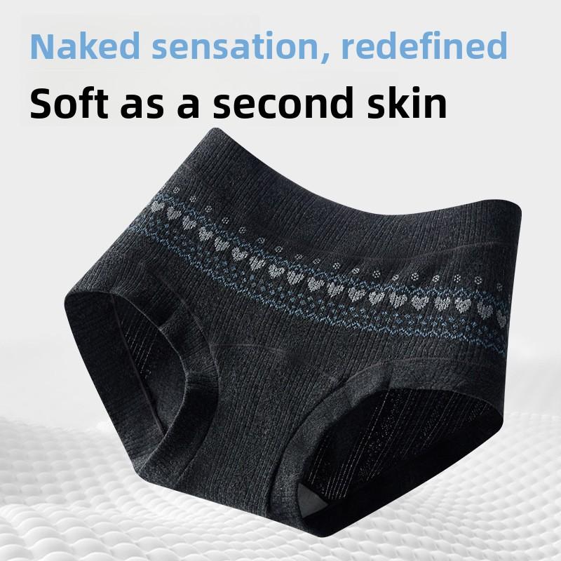 Girls Warm in Autumn and Winter 10A Antibacterial Extension Cotton Crotch Full Hip Boxer Briefs