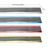 Auto Stickers Anti Kras Instaplijsten Protector Rubber Strip Koolstofvezel Auto Drempel Bescherming Bumper Film Sticker Auto Styling