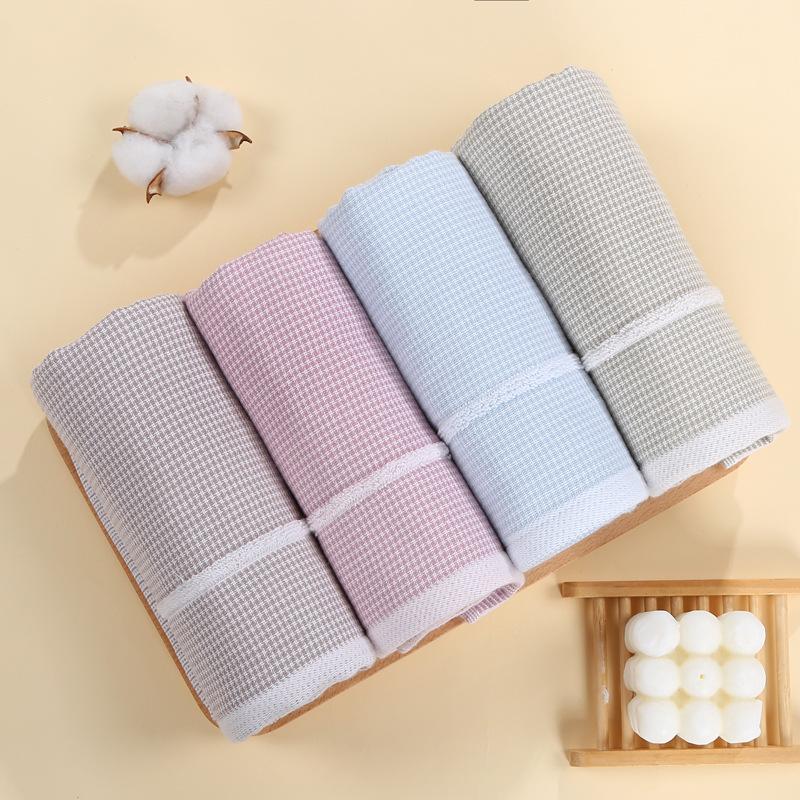 Gaoyang Pure Cotton Gauze Towel A Type of Cotton Wash Towel Sweat Wipe Household Moisture Moisture-wicking Gentle Adult Style