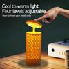 2-in-1 LED Camping Lights with Zoom & Adjustable Pole Multifunctional Table Light Desk Lamp Emergency Work Light Tent Lantern