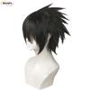 High Quality Sasuke Uchiha Cosplay Wig Short Black Heat Resistant Synthetic Hair Anime Cosplay Wigs + Wig Cap
