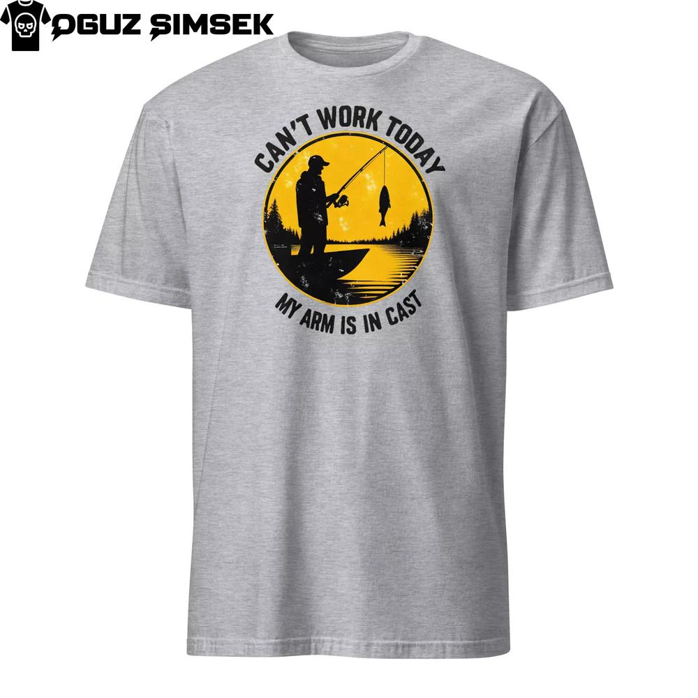 

Fishing Excuse Short Sleeve Unisex T-Shirt - Humorous Outdoor Graphic Tee M