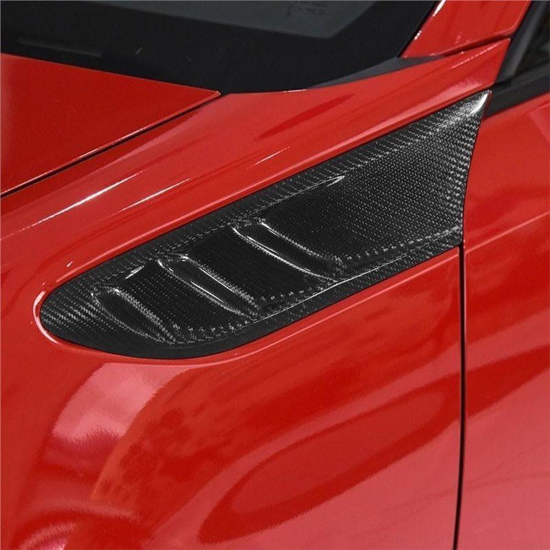 Side Fender Fin Vent In Carbon Fiber For Subaru BRZ Toyota 86 GT Scion FR-S 2012- Exterior Accessory Parts