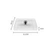 Food Cover with Knob Clear Cake Dome Rectangular for Buffet, Party,