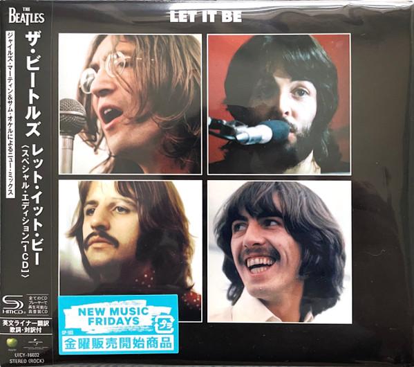 CD BEATLES Let It Be UICY16032 APPLE 2021 Япония Obi Рок
