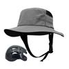 Pălărie de plajă tip găleată pentru surf, reglabilă, pentru exterior, pescuit, cu bor, accesoriu de cap detașabil, protecție pentru bicicletă, pălărie de surf pentru adulți, ciclism