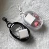 1pc Transparent Cable Organizer Box For Storing Data Cable Charger Mini And Portable For Carrying Out Charger, Earphones, Etc.