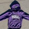 Y2K Harajuku letter printing foam loose pullovers men women 2024 fashion new Sweatshirt hip-hop rock streetwear hooded Tops