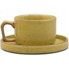 Coffee Cup Set Stoneware Kiln-Changed Coffee  and Saucer Set Western Restaurant  Breakfast  Mug Home Ceramics Coffe