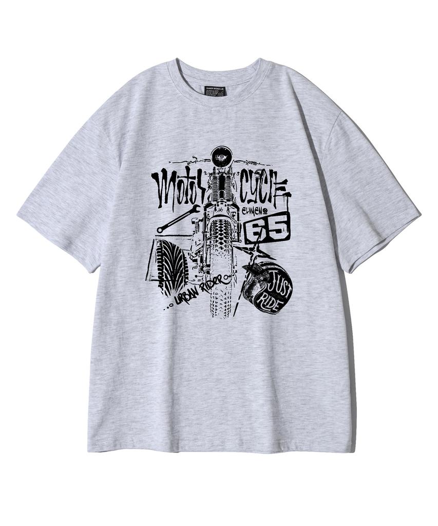 ELIMENO El Motorcycle Short Sleeve T-Shirt 4 Colors (Type A)