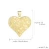 14K Gold Plated Brass Jewelry Leopard Print Heart Pendant Enamel Colorful DIY Drip Oil Design Charm for Women Fashion Accessory
