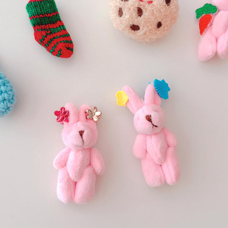 Mini Daisy Butterfly Heart Shell Clips (10 in 1 Set) (5) Set of 10 butterflies