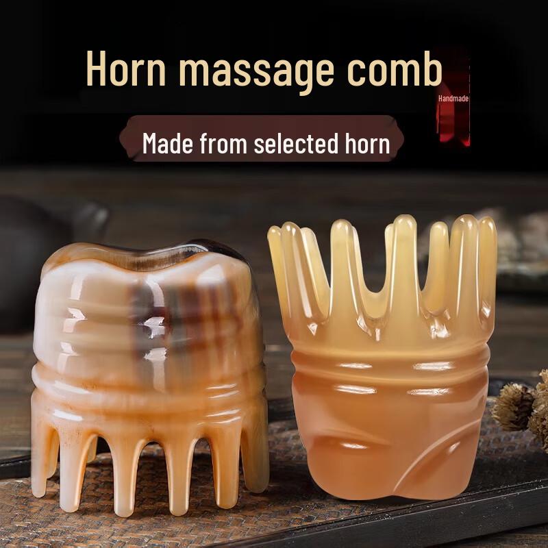 

Natural Horn & Wood Massage & Hair Care Tools