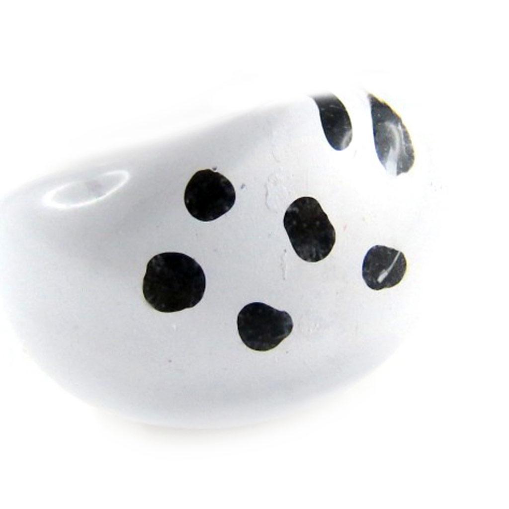 'Happy Days' Ring Hvit