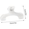 Transparent Plastic Book Clip Fixed Book Holder Simple Reading Aid Transparent Page Holder Clip School Stationery Office Supplie