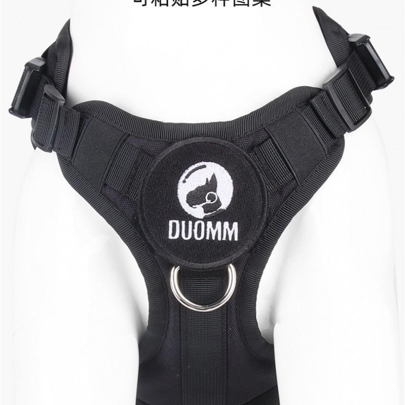 Heavy Duty Dog Harness Vest Large Breeds Nylon Water Resistant Pet Chest Belt Adjustable Comfort Fit
