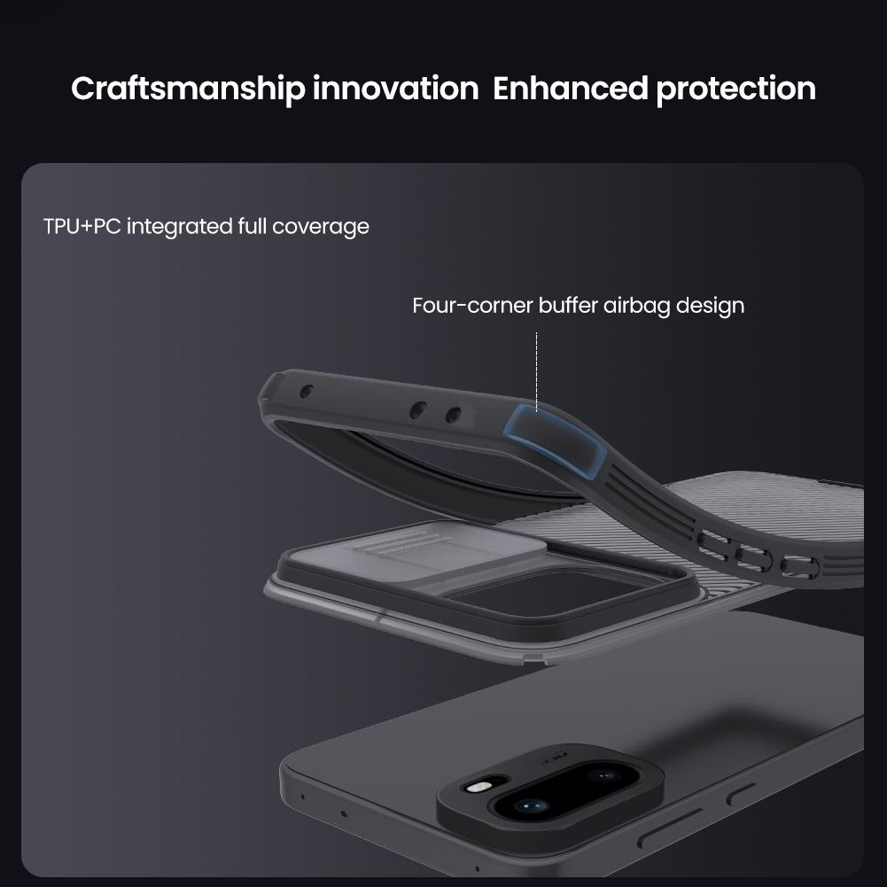 Für OnePlus Ace 6 Handyhülle CamShield Pro Kameraschutz Rückseite