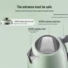 BeiDing K740C 304 Stainless Steel Temperature Control Electric Kettle CN plug (adapter included)