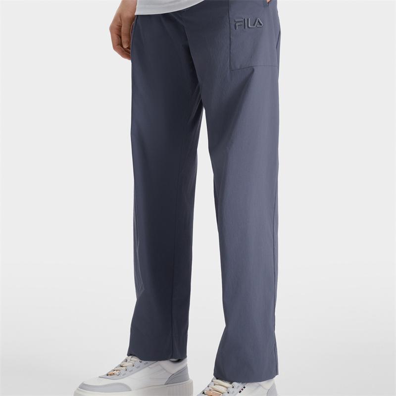 New FILA Casual Pants Men's Wall Mud Gray F11M438808FGY