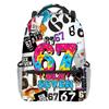 Hip Hop Kpop Νεανικές Σχολικές Τσάντες Unisex 67 έξι επτά Τσάντες Ταξιδιού 3D Εκτύπωση Oxford Αδιάβροχες Σακίδια Πλάτης για Σημειωματάρια