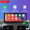 HD 360 Panoramic Cameras Wireless Carplay Mobile Phone Projection Display Maps