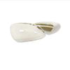 2x Replacement Rearview Side Mirror Cover Cap For MERCEDES C W205 For E W213 For GLC X253 For Left-Hand Drive White Black
