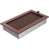Vent Cover 17x30 copper with blinds