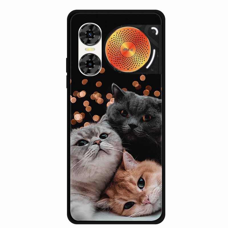 Per ZTE Nubia Music 2 Custodia Animali Morbido TPU Silicone Cover Posteriore Custodie per Nubia Music 2 Tappo Protettivo Capa Nubia Music 2 Cool Coque