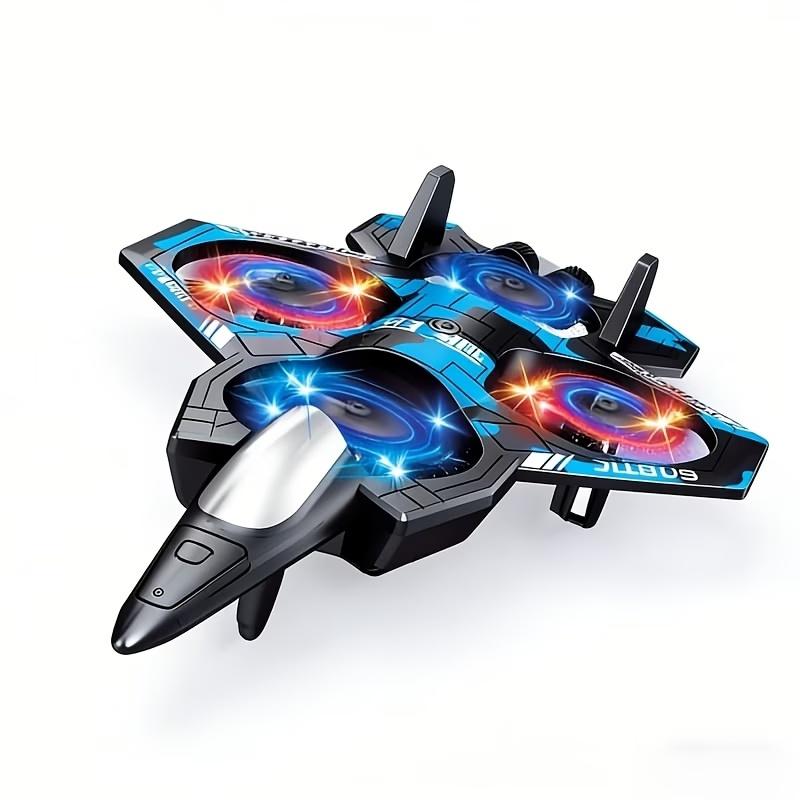 Remote Control Fighter Kids Flying Helicopter RC Hobby Jet Plane 2.4G Fighter Airplane Toy Drone With Light